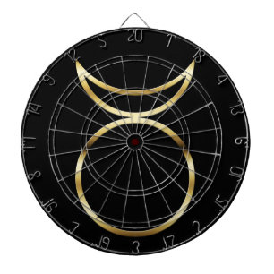 Falln Pagan Horned God Symbol Dartboard
