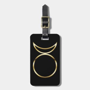 Falln Pagan Horned God Symbol Luggage Tag