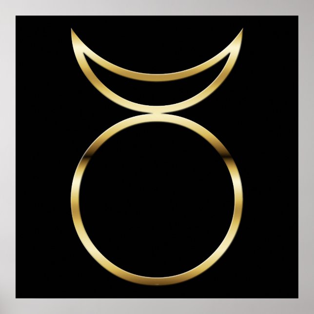 Falln Pagan Horned God Symbol Poster (Front)