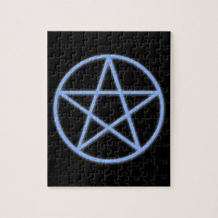 Falln Pagan Pentacle Jigsaw Puzzle