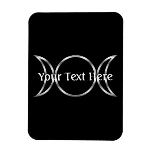 Falln Pagan Triple Goddess Symbol Magnet
