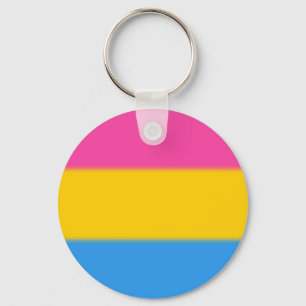 Falln Pansexual Pride Flag Key Ring