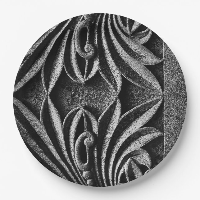 Falln Peaceful Passing Paper Plate (Front)