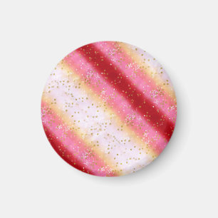 Falln Pink Sakura Sunrise Magnet