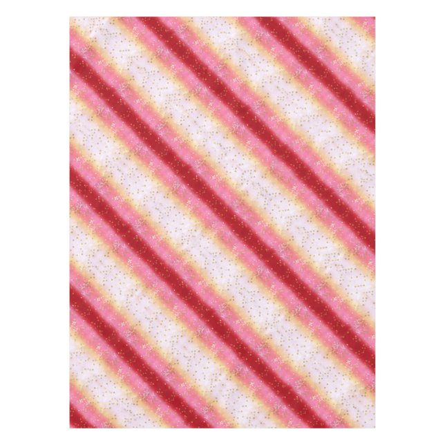 Falln Pink Sakura Sunrise Tablecloth (Front)