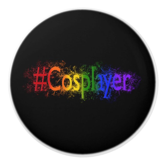 Falln Proud Cosplayer Ceramic Knob (Front)