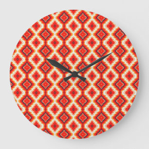 Falln Psychedelic Sunset Large Clock
