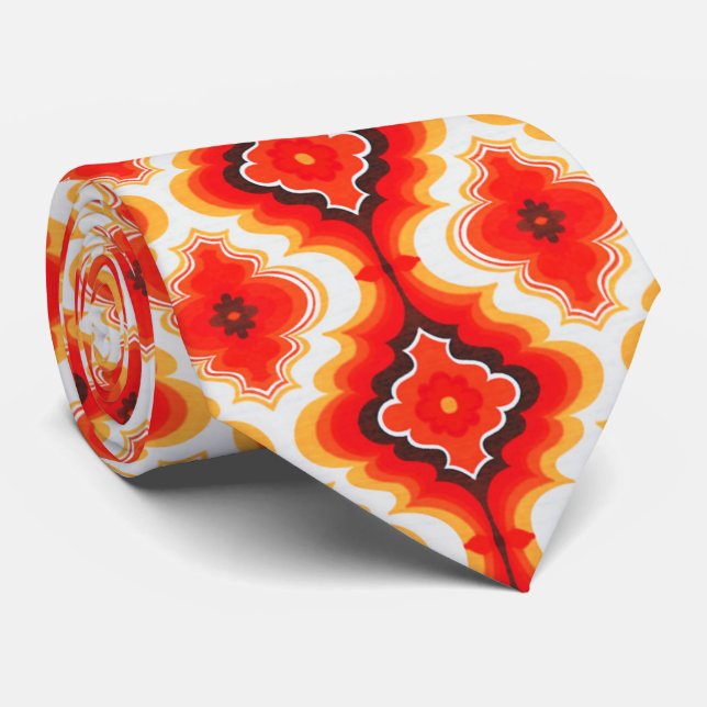 Falln Psychedelic Sunset Tie (Rolled)