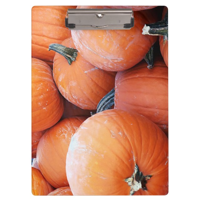Falln Pumpkin Pile Clipboard (Front)