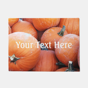 Falln Pumpkin Pile Doormat