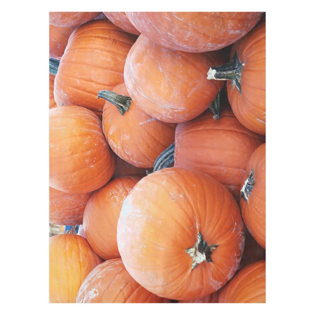 Falln Pumpkin Pile Tablecloth (Front)