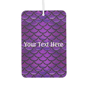 Falln Purple & Blue Mermaid Scales Car Air Freshener