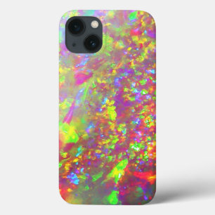 Falln Rainbow Brazilian Opal iPhone 13 Case