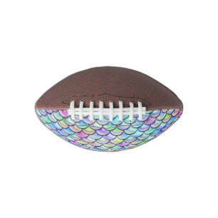 Falln Rainbow Bubble Mermaid Scales American Football