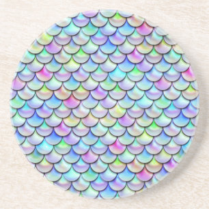 Falln Rainbow Bubble Mermaid Scales Coaster