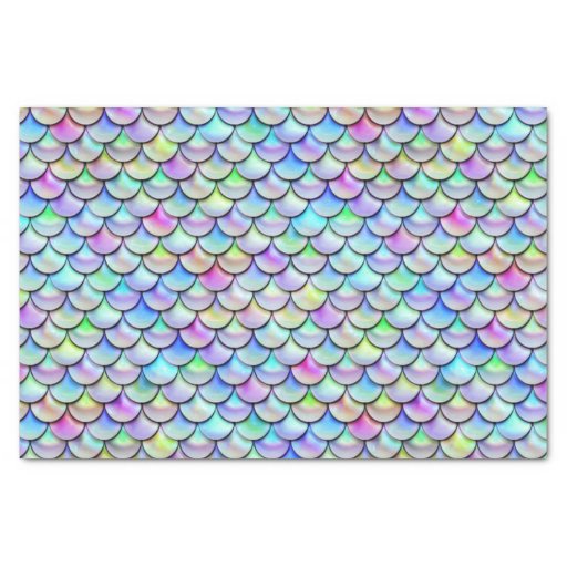 Image of Falln Rainbow Bubble Mermaid Scales Tissue Paper