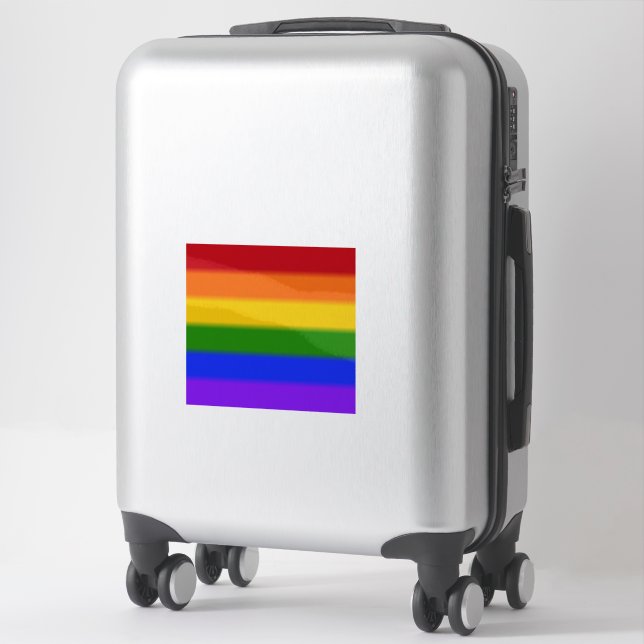Falln Rainbow Gay Pride Flag (Suitcase)