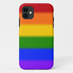 Falln Rainbow Gay Pride Flag iPhone 11 Case
