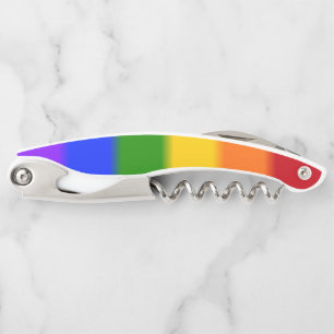 Falln Rainbow Gay Pride Flag Corkscrew