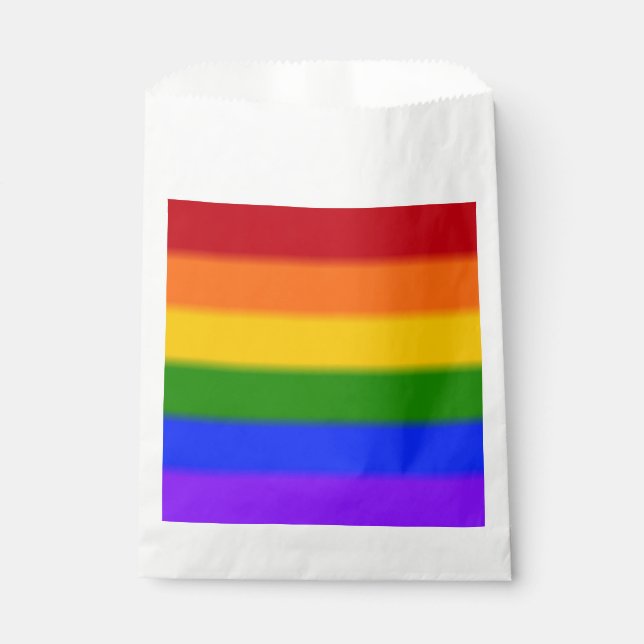 Falln Rainbow Gay Pride Flag Favour Bags (Front)
