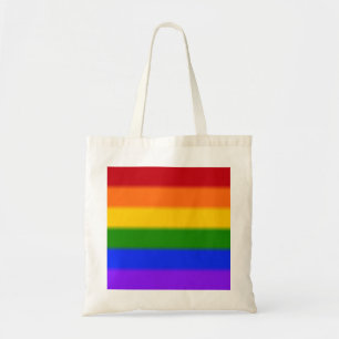 Falln Rainbow Gay Pride Flag Tote Bag