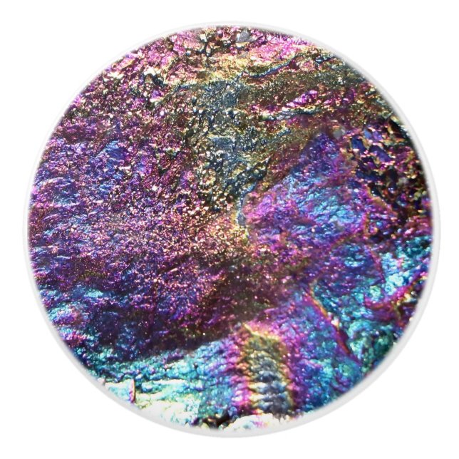 Falln Rainbow Rocks Ceramic Knob (Front)