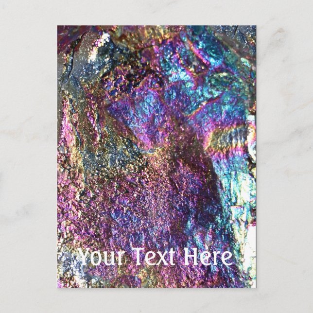 Falln Rainbow Rocks Postcard (Front)