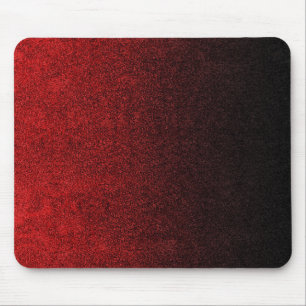 Falln Red & Black Glitter Gradient Mouse Mat