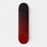 Falln Red & Black Glitter Gradient