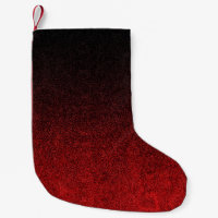 Falln Red & Black Glitter Gradient