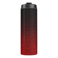 Falln Red & Black Glitter Gradient