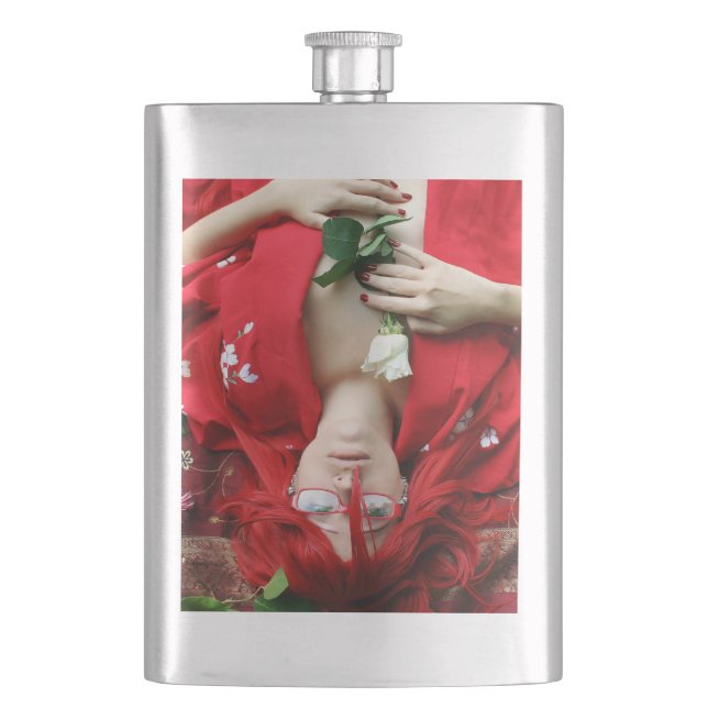 Falln Remembrance of Things Past Hip Flask (Front)