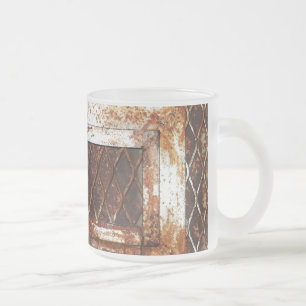 Falln Rusted Window Frosted Glass Coffee Mug