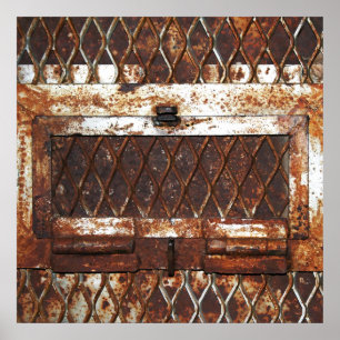 Falln Rusted Window Poster