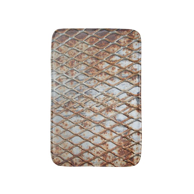 Falln Rusty Grate Bath Mat (Front Vertical)