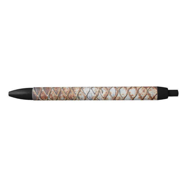 Falln Rusty Grate Black Ink Pen (Front)