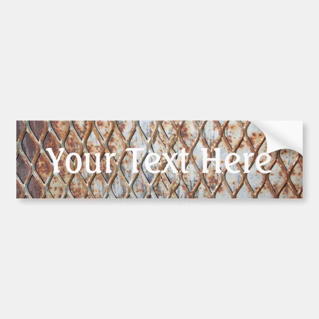 Falln Rusty Grate Bumper Sticker (Front)