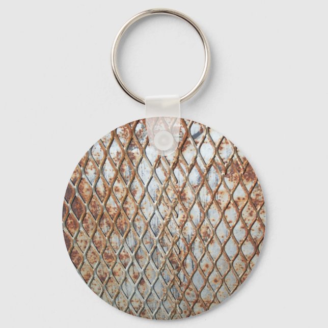 Falln Rusty Grate Key Ring (Front)