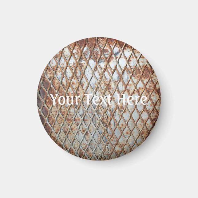 Falln Rusty Grate Magnet (Front)