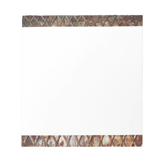Falln Rusty Grate Notepad (Front)