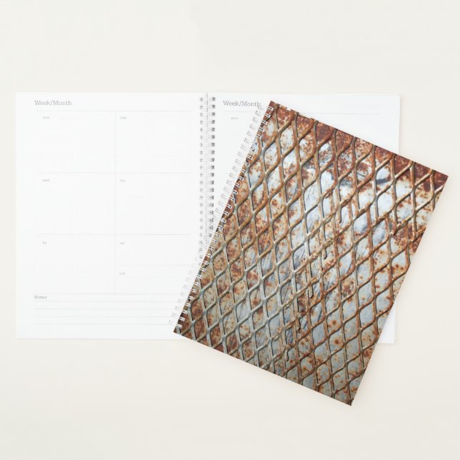 Falln Rusty Grate Planner (Display)