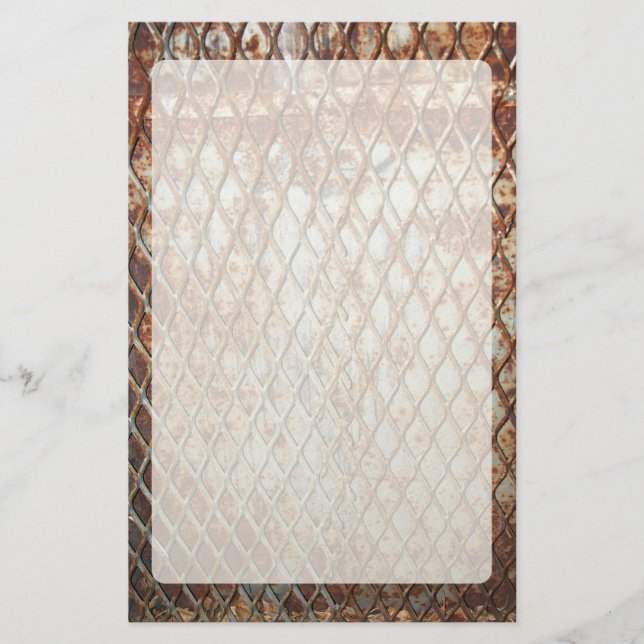 Falln Rusty Grate Stationery (Front)