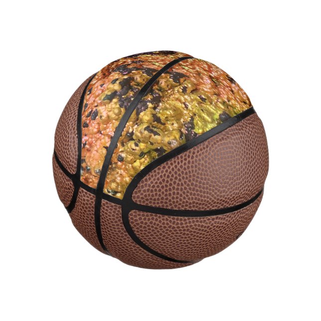 Falln Rusty Sunset Stones Mini Basketball (Angled)