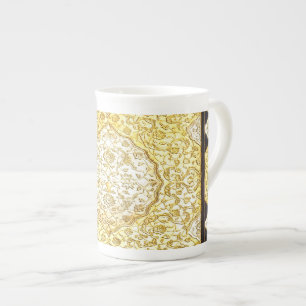 Falln Sacred Gold Bone China Mug