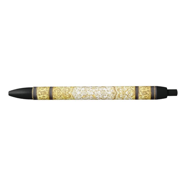 Falln Sacred Gold Book Black Ink Pen (Front)