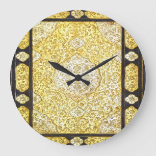 Falln Sacred Gold Large Clock