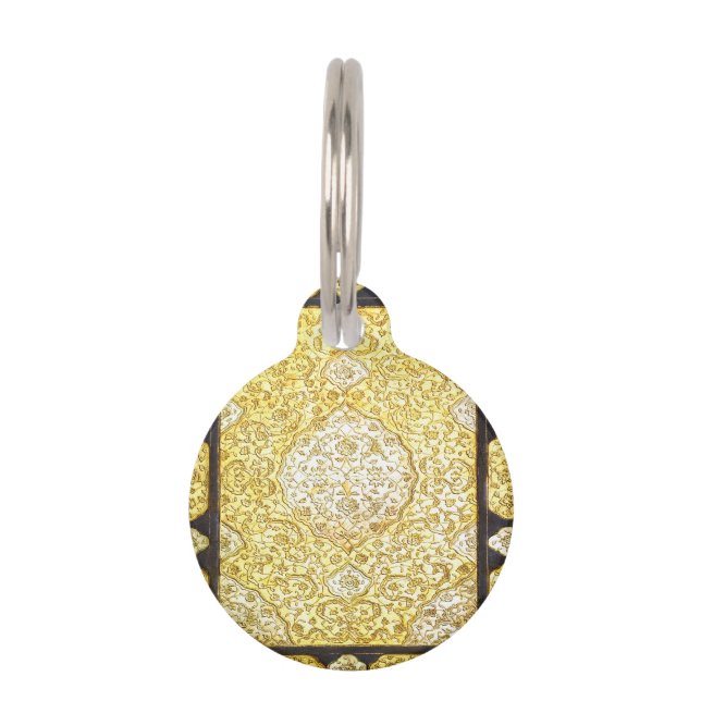 Falln Sacred Gold Pet Tag (Front)