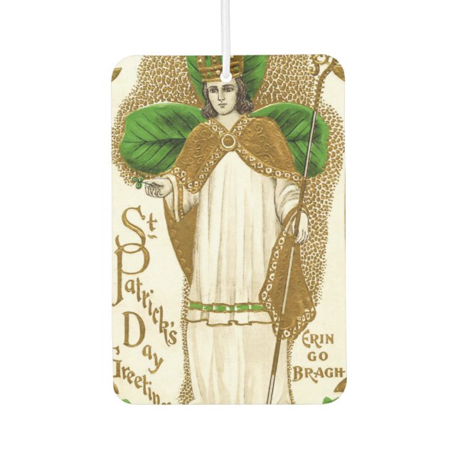 Falln Saint Patrick Car Air Freshener (Front)