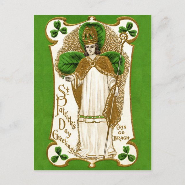 Falln Saint Patrick Postcard (Front)