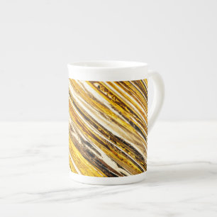 Falln Shimmering Gold Foil Bone China Mug